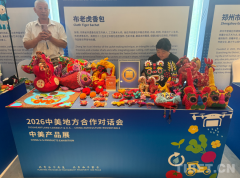 中州榴花映笑脸 中美共线中美处所合做对话会正